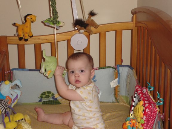 Jenna chokes out a giraffe.
